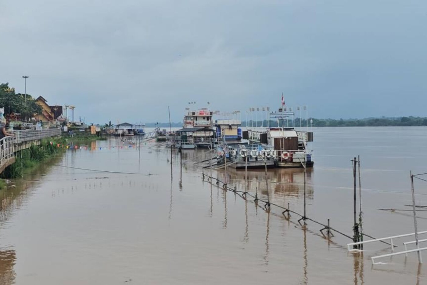 ระดับน้ำแม่น้ำโขงที่นครพนม