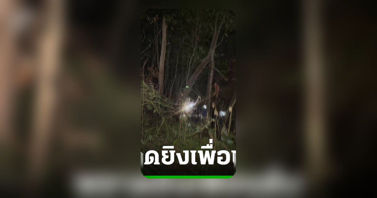สลด! นายพรานยิงหมูป่า กระสุนพลาดเจาะร่างเพื่อนบ้านดับคาป่าลึกเชียงใหม่
