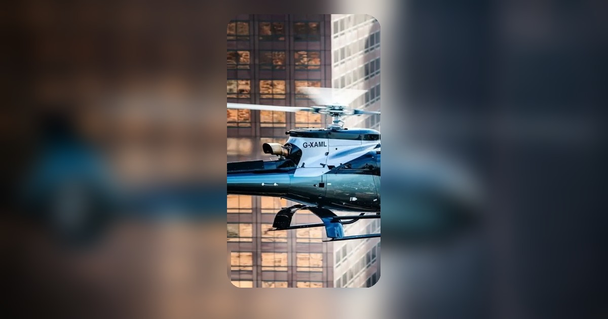 NOT A HOTEL รับมอบเฮลิคอปเตอร์ Aston Martin ลำแรกของญี่ปุ่น สู่ประสบการณ์สุดหรู