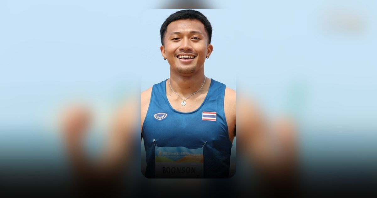 ทัพไทยปลดล็อกทองเอเชี่ยนบีชเกมส์ เทพบิว-จิราพัชร คว้า 2 เหรียญทองวิ่ง 60 เมตร