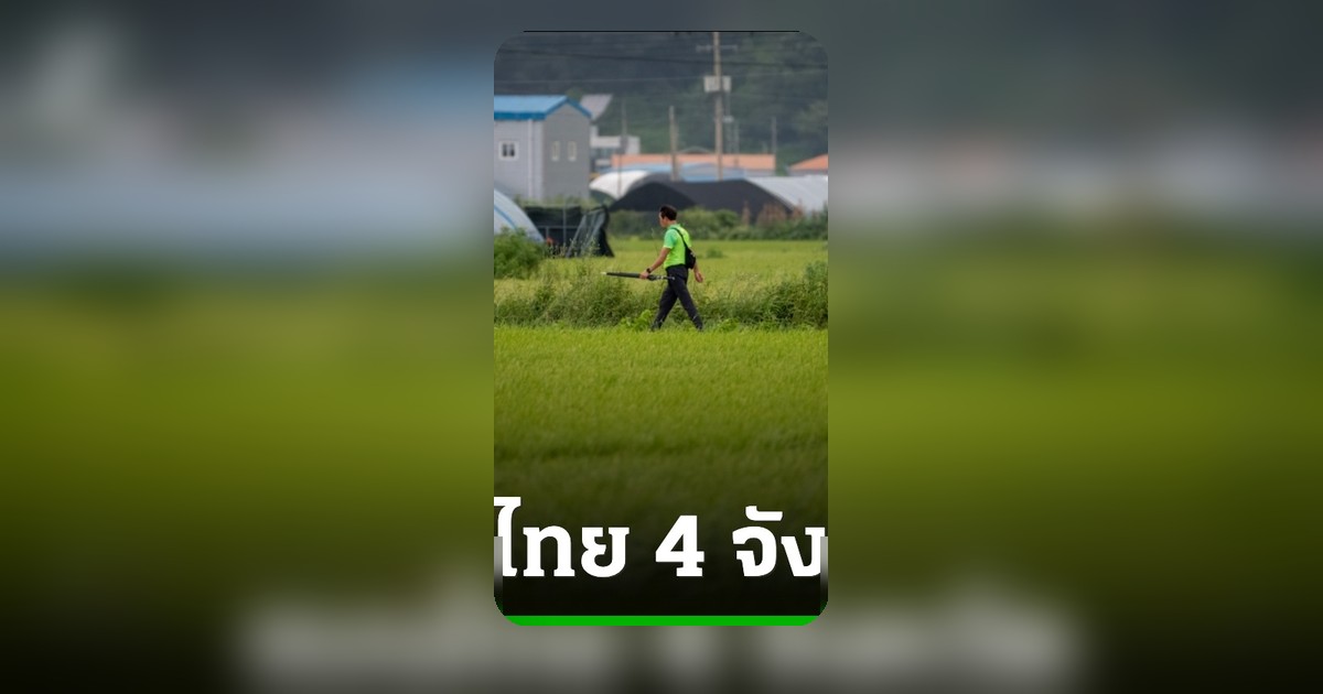 เกาหลีใต้ขึ้นบัญชีดำ 4 จังหวัดไทย ห้ามส่งแรงงานเกษตร-ประมงตลอดปี 2569